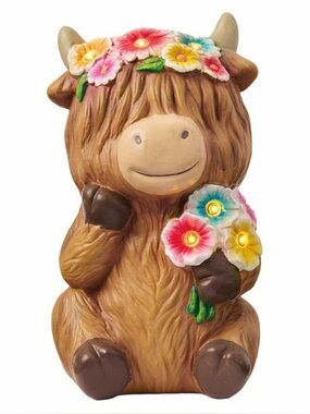 Belavi Solar Garden Highland Cow